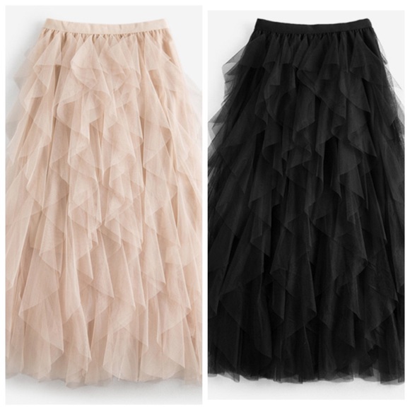 The DESPOINA Sheer Ruffle Skirt - Picture 8 of 8